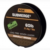 Лидкор без сердечника Fox Edges Submerge Lead Free Leader 65lb 10m Green (Зеленый)