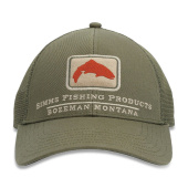 Кепка Simms Trout Icon Trucker Riffle Green
