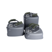 Квадратный чайник с ручками из паракорда Ridge Monkey SQ Kettle