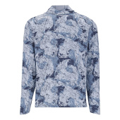 Термофутболка Simms SolarFlex Hoody Back Eddy Albacore