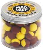 Бойлы насадочные Mad Carp Baits Balanced AQUATIC & PINEAPPLE (Акватик и Ананас) 15мм