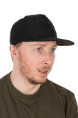 Черно-камуфляжный снепбек с плоским козырьком Fox Snapback hat