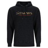 Толстовка Simms Logo Hoody CHARCOAL HEATHER