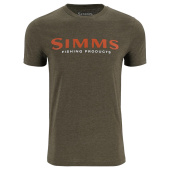 Футболка Simms Logo T-Shirt Loden Heather