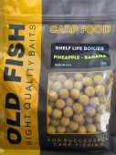 Бойлы тонущие OLD FISH BAITS - PINEAPPLE-BANANA