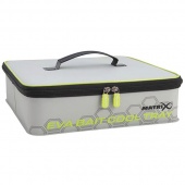 Сумка с контейнерами для насадок из ЭВА Matrix EVA Bait Cooler Tray Light Grey Inc 4 Tubs