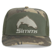 Кепка Simms Brown Trout 7-Panel Olive