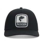 Кепка Simms Double Haul Icon Trucker Bass Black