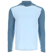 Термофутболка Simms Bugstopper Solarflex Hoody SKY/NEPTUNE