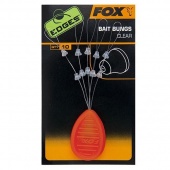 Нижний стопор для волосяной насадки Fox Edges Bait Bungs Clear