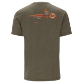 Футболка Simms Let It Fly T-Shirt Military Heather