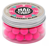 Бойлы плавающие Mad Carp Baits MULBERRY BLACK Pop-Ups (Шелковица)