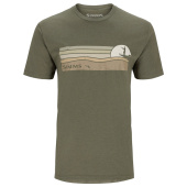 Футболка Simms Sunset T-Shirt MILITARY HEATHER