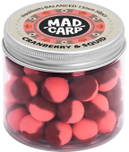 Бойлы насадочные Mad Carp Baits Balanced CRANBERRY & SQUID (Клюква и Кальмар) 15мм