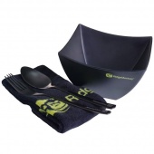 Набор с тарелкой-пиалой RidgeMonkey SQ DLX Bowl Set