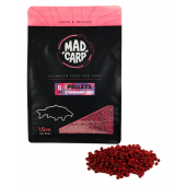 Пеллетс MAD CARP Baits STRAWBERRY JUlCE (Клубника) 1,5 кг