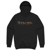 Толстовка Simms Logo Hoody BLACK