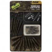 Набор для монтажа Безопасная Клипса Fox Edges Camo Power Grip Lead Clip Kit (C усиленным конусом)