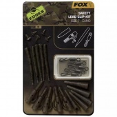 Набор безопасных клипс Fox Edges Camo Safety Lead Cip Kit (Размер 7)