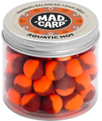 Бойлы насадочные Mad Carp Baits Balanced AQUATIC HOT (Акватик и Специи) 15мм