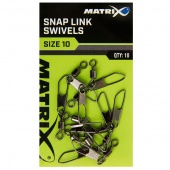 Matrix Snap Link Swivels Size 10