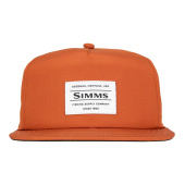 Кепка Simms Unstructured Flat Brim Cap ORANGE