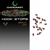 Стопорная бусина для крючка Gardner Covert Hook Stops Brown (Коричневый)