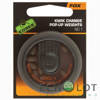 Быстросъемные грузики для поп-апов Fox Edges Kwik Change Pop-up Weights