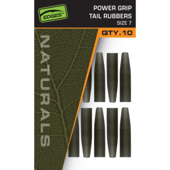 Конусы плотного захвата для безопасных клипс Fox EDGES™ Naturals Power Grip Tail Rubbers - Size 7
