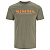 Футболка Simms Logo T-Shirt Military Heather