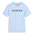 Футболка Simms Simms Shroud Fill Logo T-Shirt Sky Blue