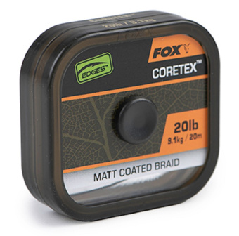 FOX EDGES Naturals Coretex Soft 20м - полужесткий поводочный материал
