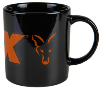 FOX Collection - черно-оранжевая кружка 350мл