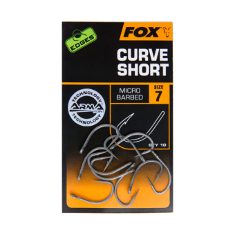 Крючки с изогнутым цевьем Fox EDGES™ Curve Short