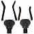 Регулируемый задний держатель удилища Solar Tackle BlackLite Centre Loc Adjustable Back Fishing Rod Rest