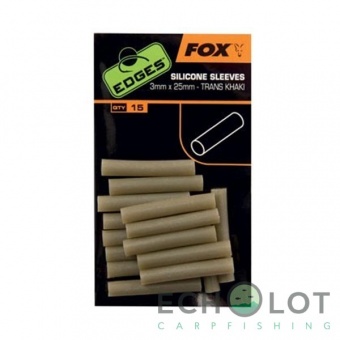 Трубки силиконовые Fox Edges Silicone Sleeve 3mm