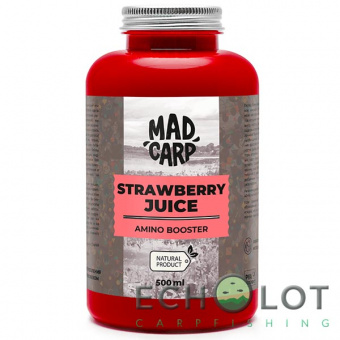 Амино бустер Mad Carp Baits STRAWBERRY JUlCE (Клубничный Сок)