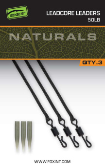 Готовые ледкоры FOX EDGES Naturals 50lb 75см 3шт