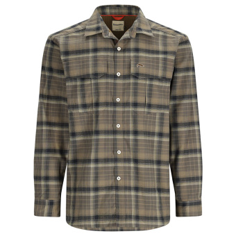 Рубашка Simms Coldweather LS Shirt Hickory Asym Ombre Plaid