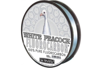 Balsax White Peacock Fluorocarbon 0.40