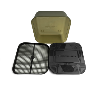 Контейнер с ситом Korum Maggot Tub And Riddle 2Pt/1.2л