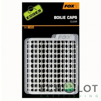 Стопора для бойлов Fox Edges Boilie Caps - Clear (Шляпки)