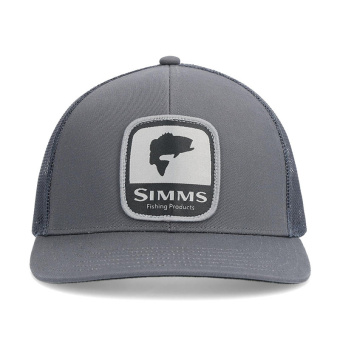 Кепка Simms Double Haul Icon Trucker Bass Gunmetal