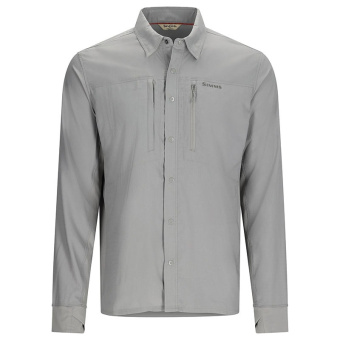 Рубашка Simms Intruder BiComp Fishing Shirt Cinder