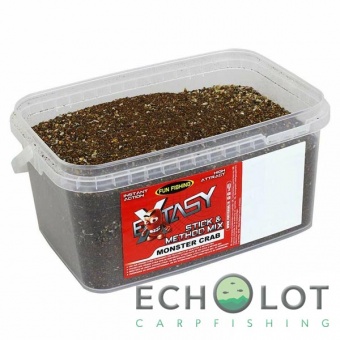 Стик и метод микс Fun Fishing Extasy Stick & Method Mix Monster Crab (Монстр Краб) 2кг