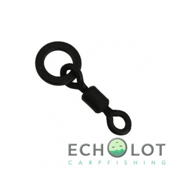 Микро вертлюги с кольцом Gardner Covert Flexi Hook Swivels
