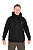 Куртка с шерпа-флисом Fox Collection Sherpa,  черно-оранжевая