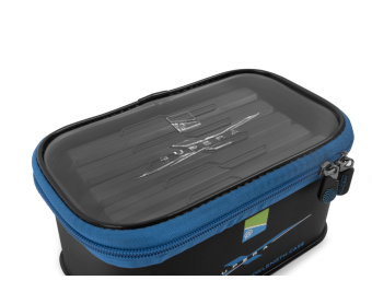 Кейс из ЭВА для хранения коротких поводочниц Preston Eva Hooklength Case Short