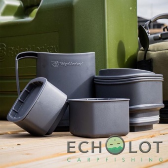 Набор с термокружкой RidgeMonkey ThermoMug DLX Brew Set Grey