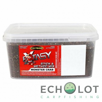 Стик и метод микс Fun Fishing Extasy Stick & Method Mix Monster Crab (Монстр Краб) 2кг